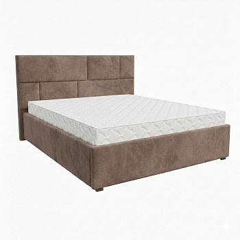 Кровать Невада-1 1,6*2,0 с П.М. Тк.Levis 07 1 кат  Апогей