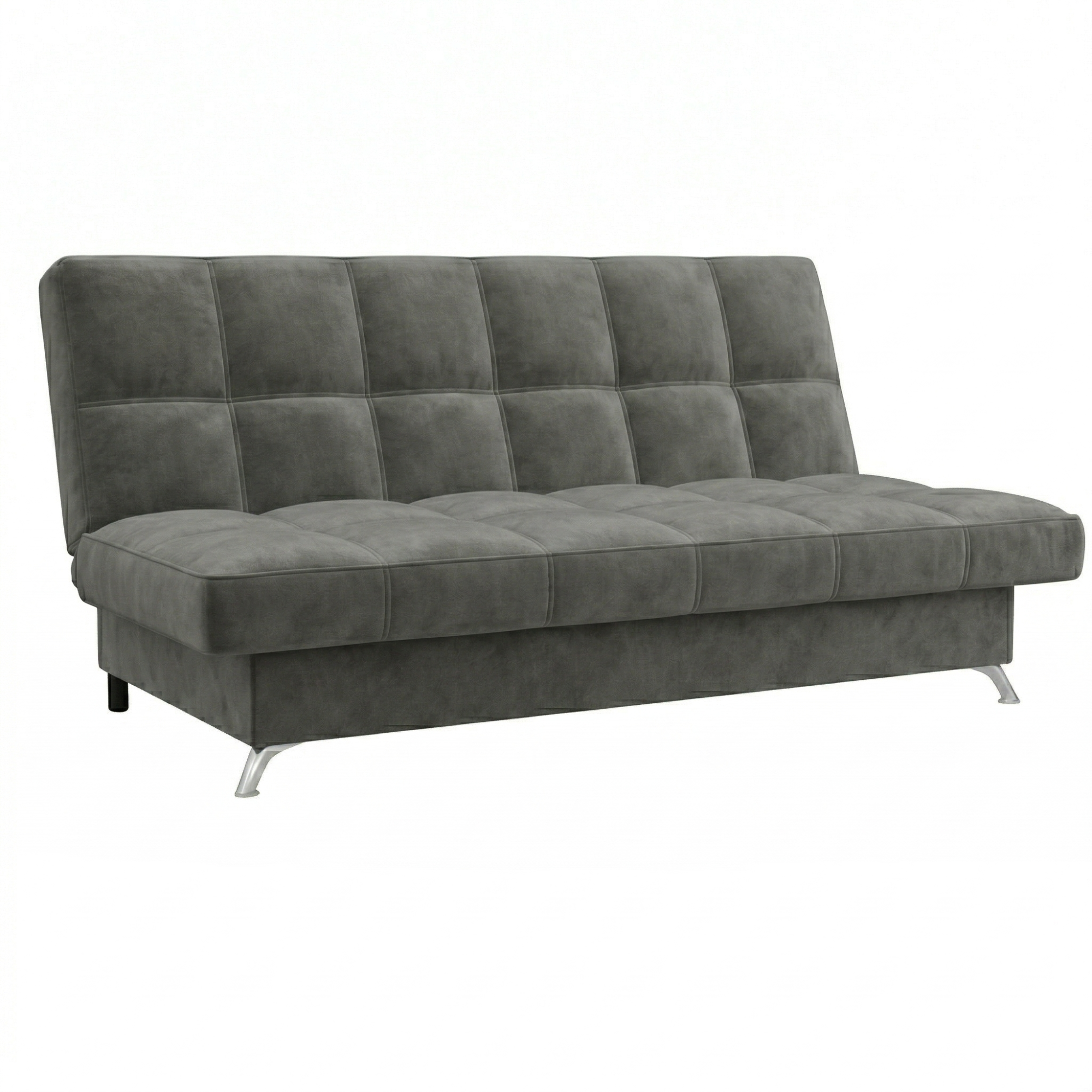 Диван Финка ДК прямой Тк.Monaco 06 серый (абсолют) 1 кат Апогей