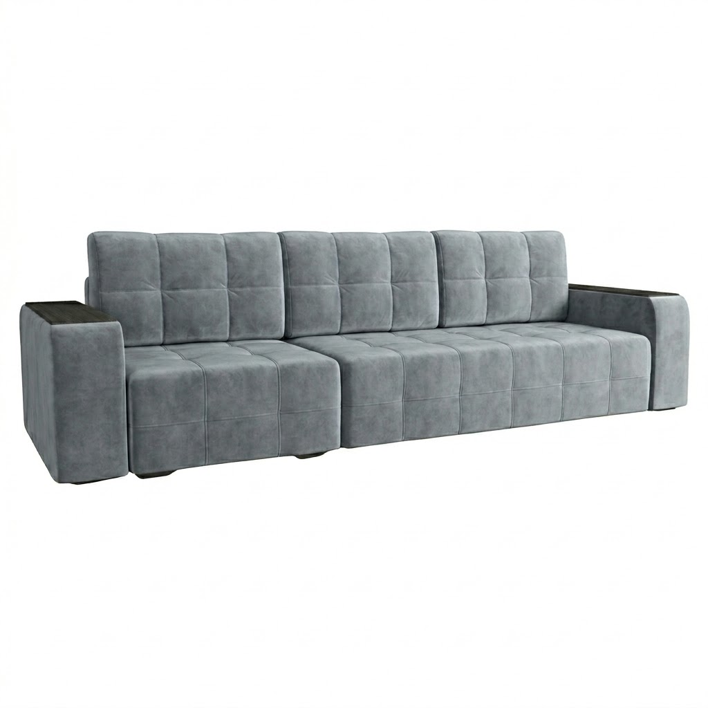 Диван Бали-4.1 ДК Тк.Sensey Ultimate Grey 3 кат Апогей