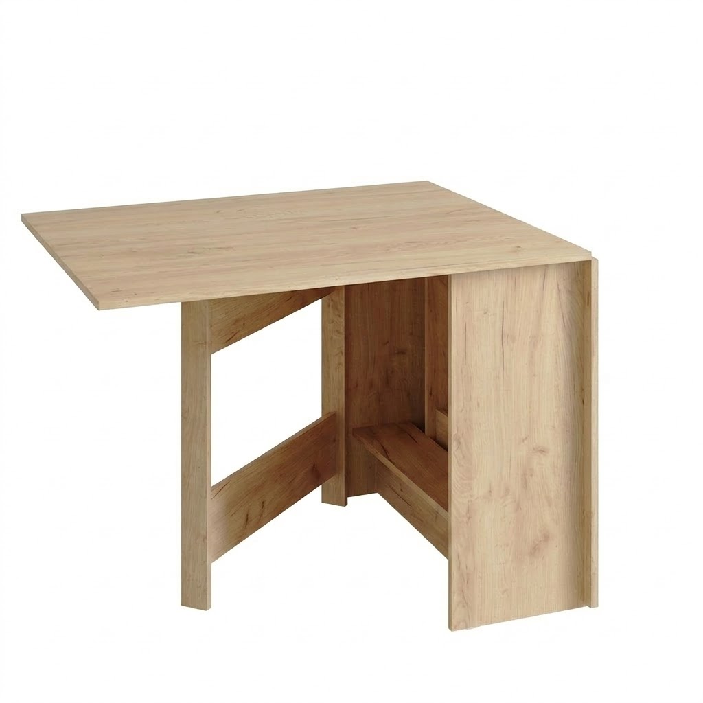 Стол книжка дуб крафт золотой