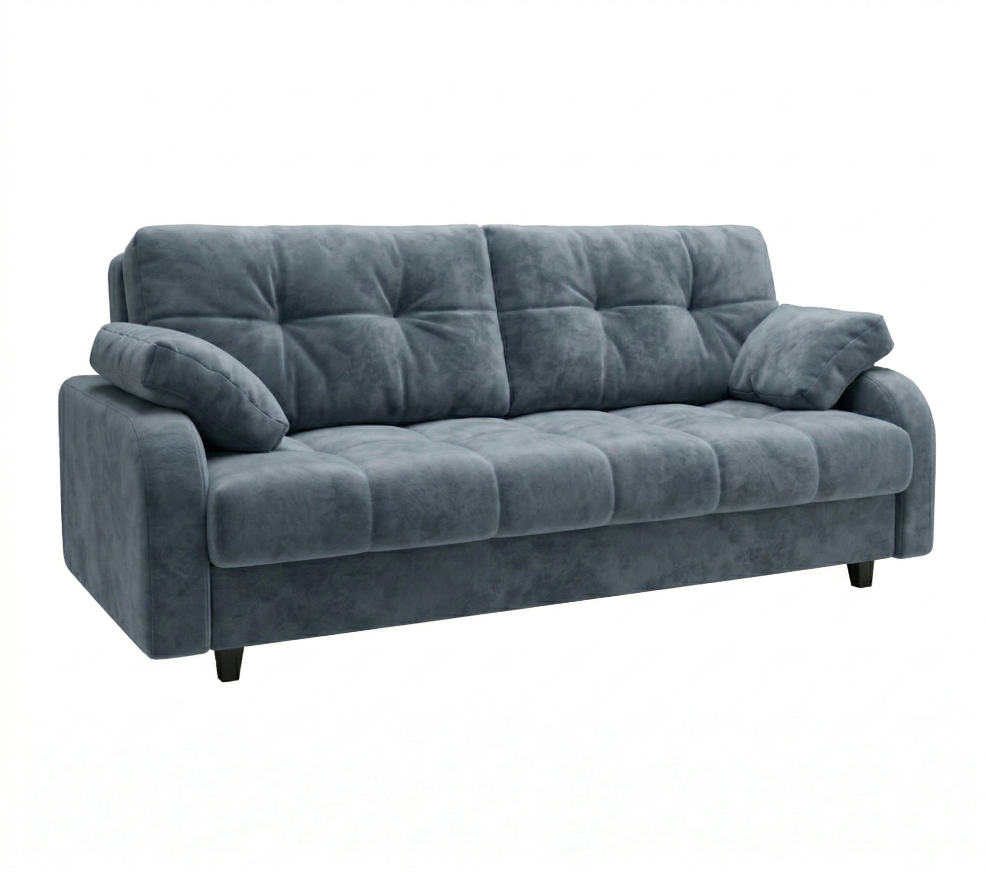 Диван Финка-4.1 ДК прямой Тк.Sensey Ultimate Grey 3 кат Апогей
